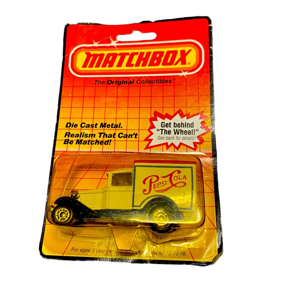 Vintage Matchbox MB38 Model "A" Truck Pepsi-Cola